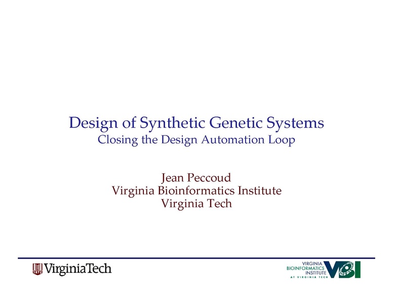 File:Peccoud Design of Synthetic Genetic Systems.pdf