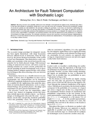 Qian Li Riedel Bazargan Lilja An Architecture for Fault-Tolerant Computation with Stochastic Logic.pdf