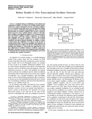 Kulkarni Chanyaswad Riedel Kim Robust Tunable In Vitro Transcriptional Oscillator Networks.pdf