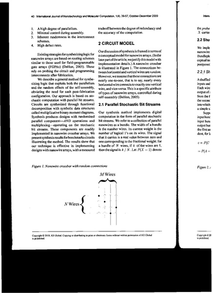 File:Qian Backes Riedel The Synthesis of Stochastic Circuits for Nanoscale Computation IJNMC.pdf